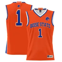 Men's ProSphere #1 White Boise State Broncos Football Jersey