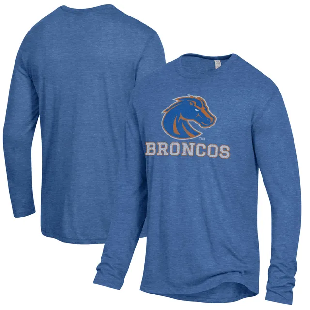 Men's Alternative Apparel White Western Michigan Broncos Keeper Long Sleeve  T-Shirt