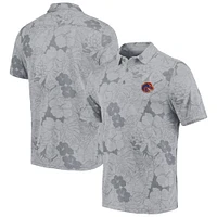 Men's Tommy Bahama Gray Boise State Broncos Miramar Blooms Polo