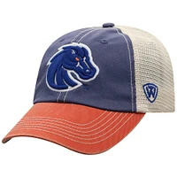 Men's Top of the World  Royal Boise State Broncos Off Road Adjustable Trucker Hat
