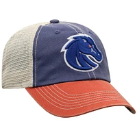 Men's Top of the World  Royal Boise State Broncos Off Road Adjustable Trucker Hat