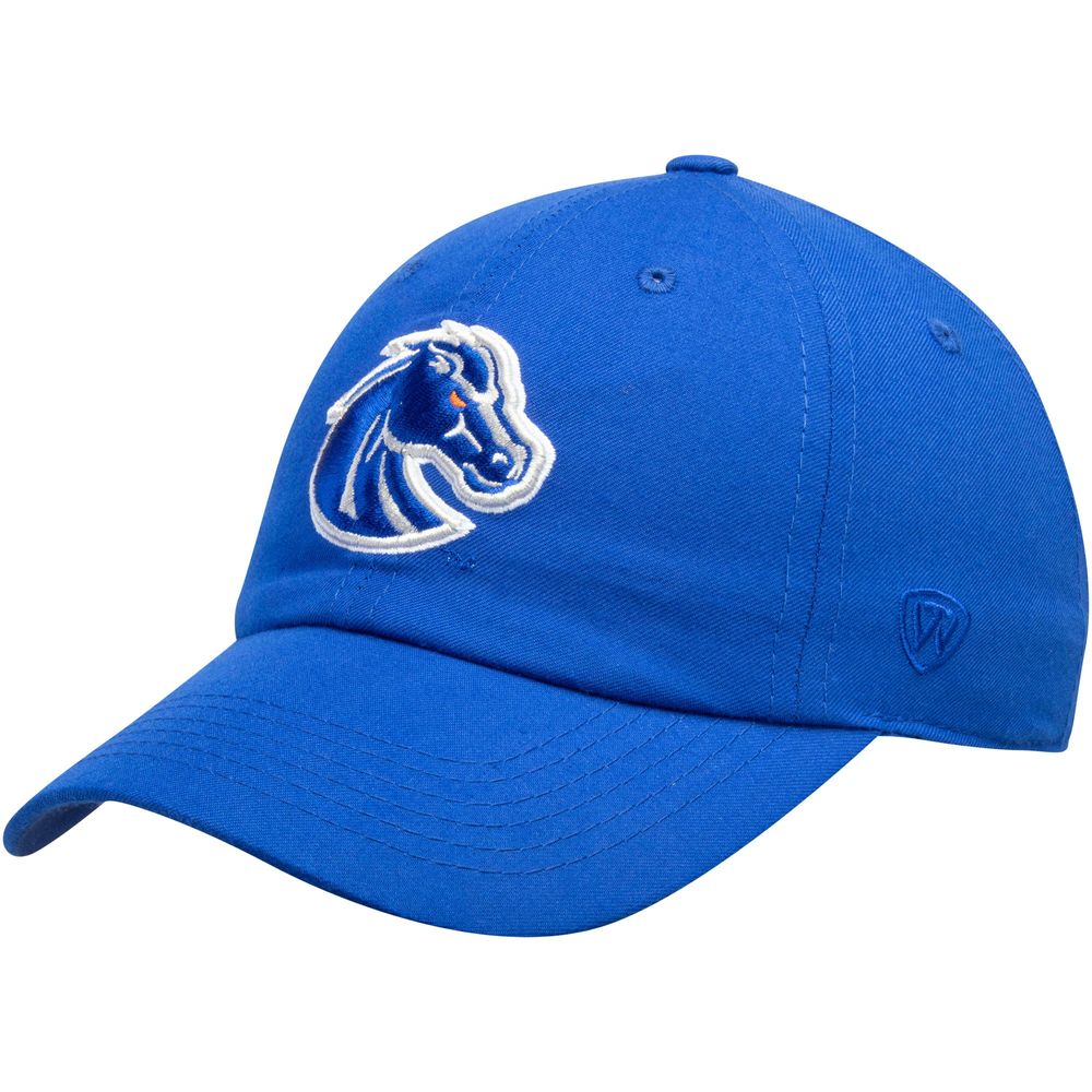 Men's Top of the World Royal Boise State Broncos Primary Logo Staple Adjustable Hat