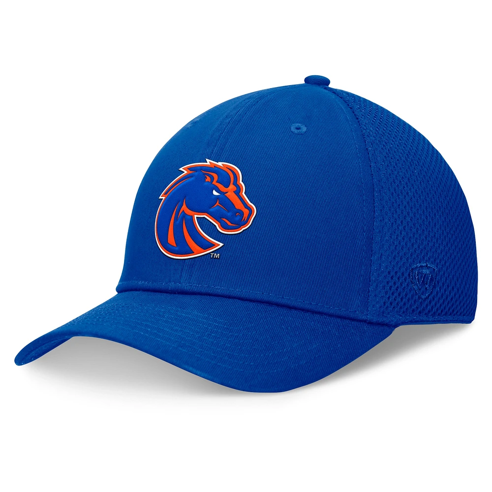 Men's Top of the World Royal Boise State Broncos Spacer Flex Hat