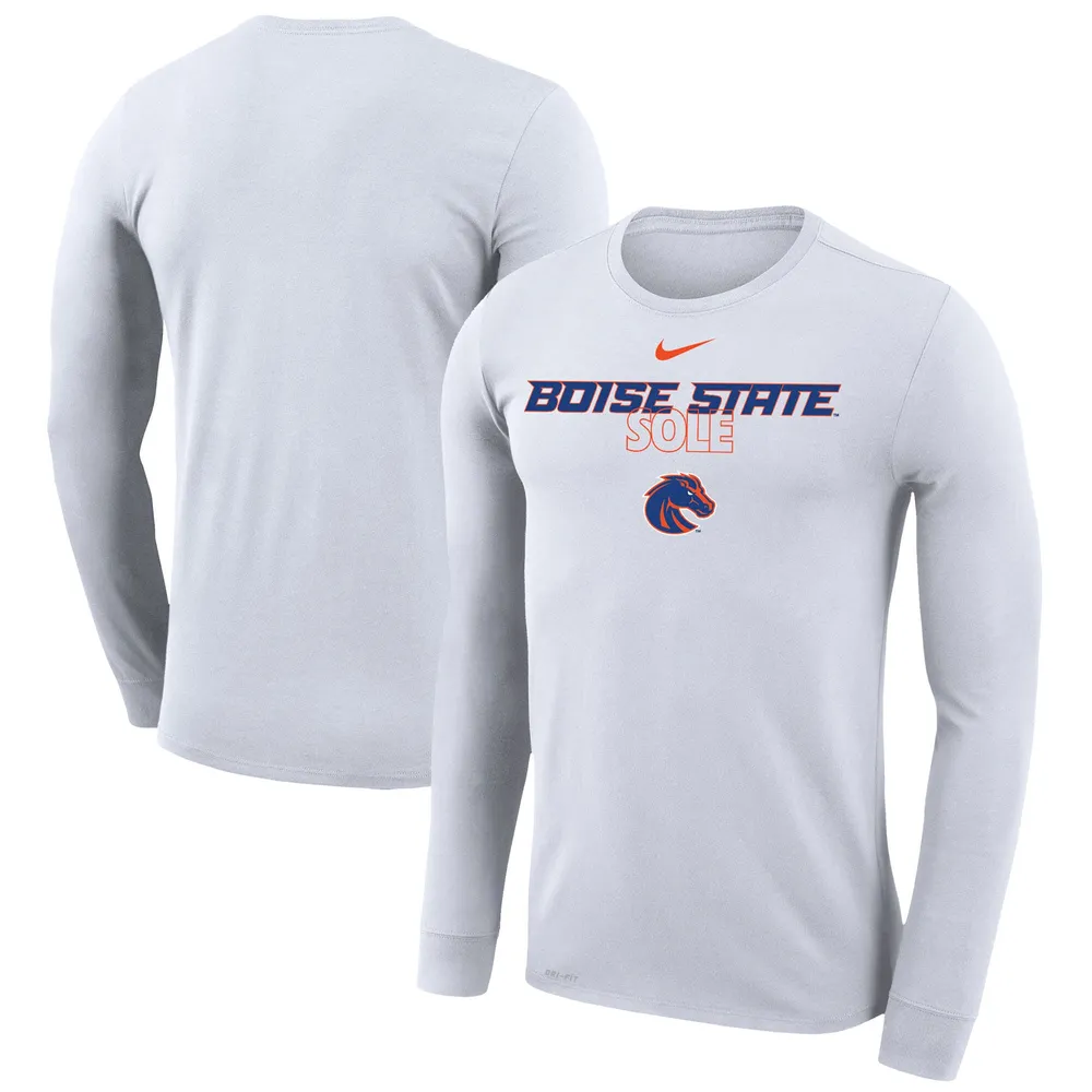 Men's Nike #1 Royal Boise State Broncos Untouchable Game Jersey