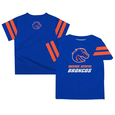 Boise State Broncos Toddler Stripes T-Shirt - Royal