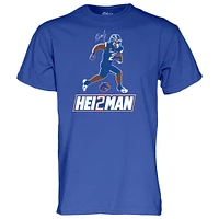 Unisex Blue 84 Ashton Jeanty Royal Boise State Broncos Hei2man T-Shirt