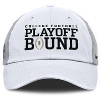 Unisex Nike White/Gray Boise State Broncos 2024 College Football Playoff Club Adjustable Hat