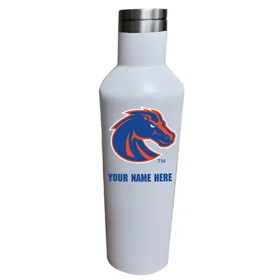 Boise State Broncos 17oz. Personalized Infinity Stainless Steel Water Bottle - White