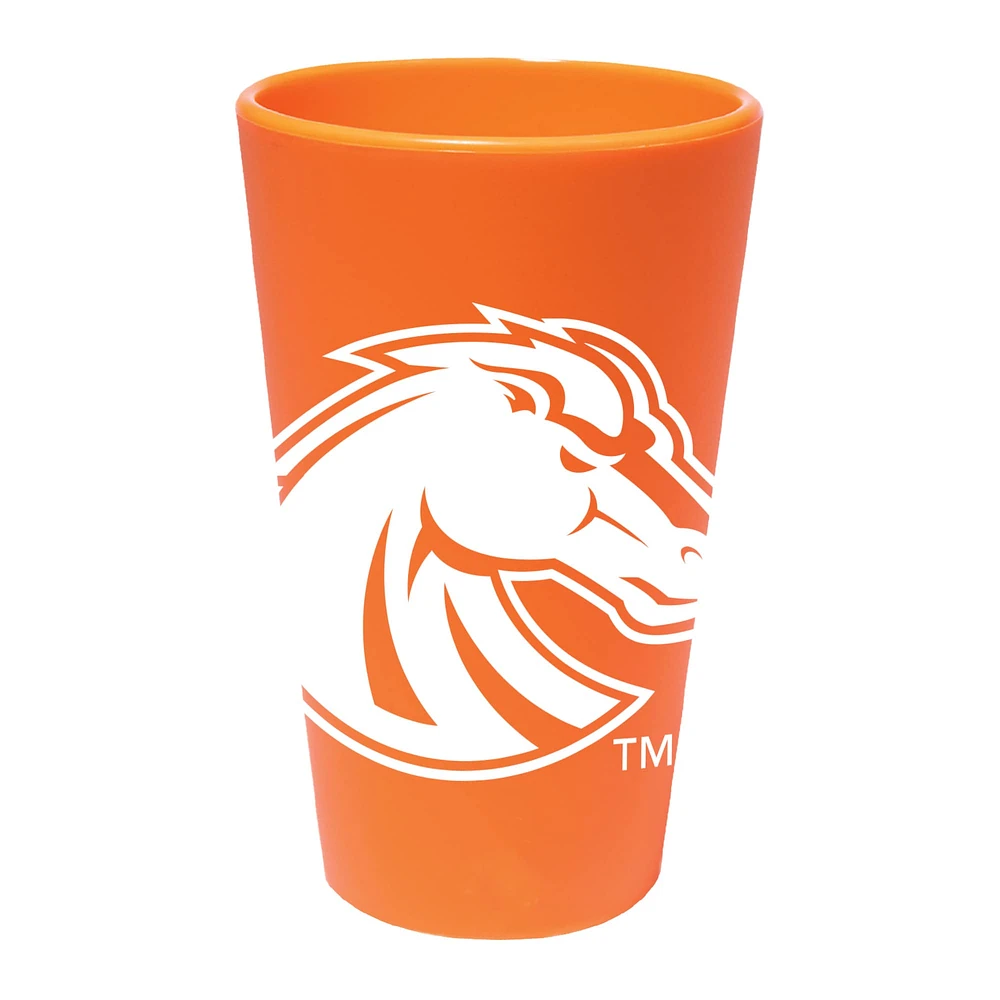 WinCraft Boise State Broncos 16oz. Verre à pinte en silicone couleur équipe