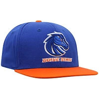 Youth Top of the World Royal Boise State Broncos Victory Maverick Snapback Hat