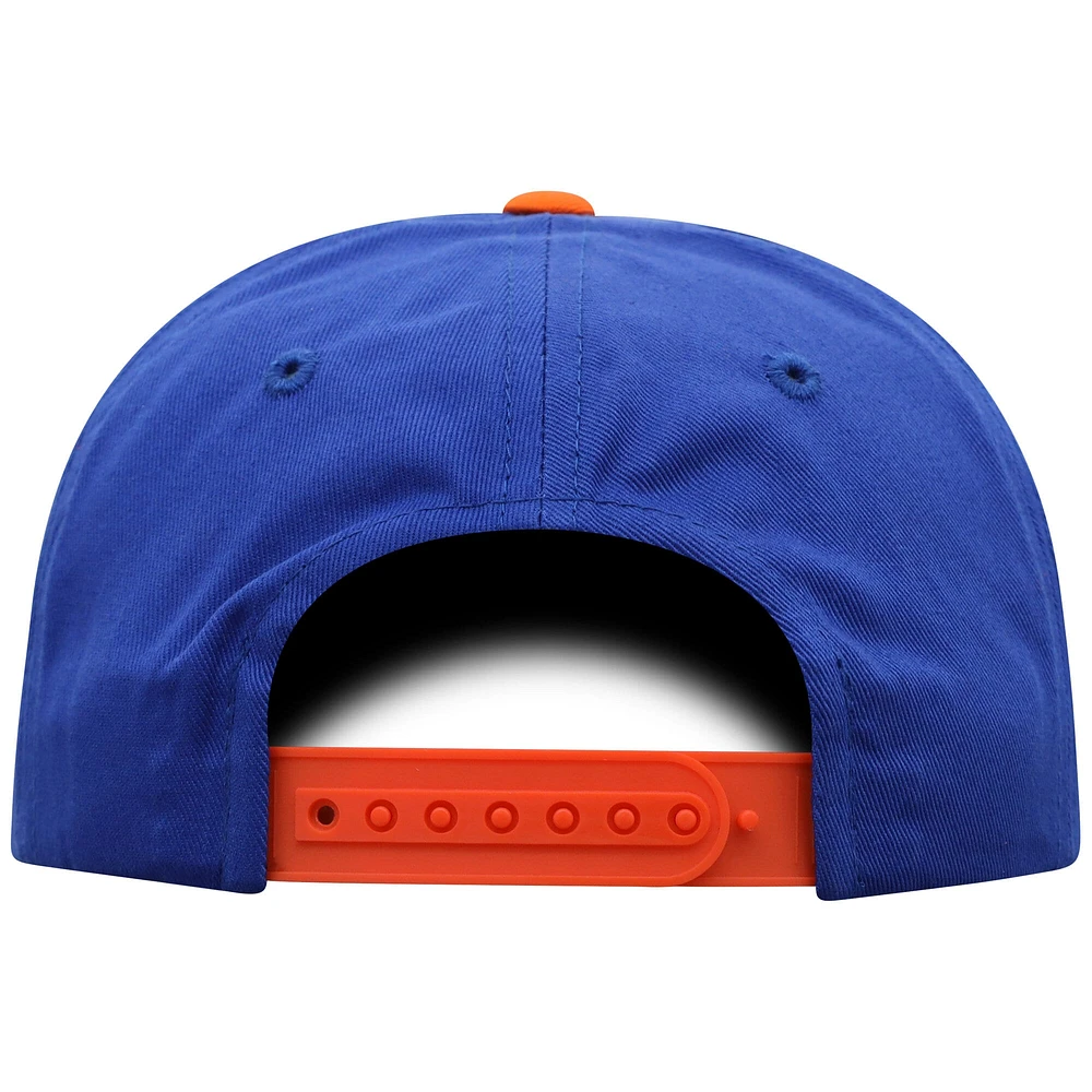 Youth Top of the World Royal Boise State Broncos Victory Maverick Snapback Hat