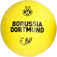 Ballon de football avec logo dédicacé du Borussia Dortmund d'Erling Haaland