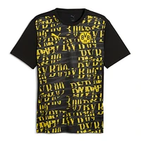 Maillot d'entraînement pré-match Puma Black Borussia Dortmund 2024/25 pour homme