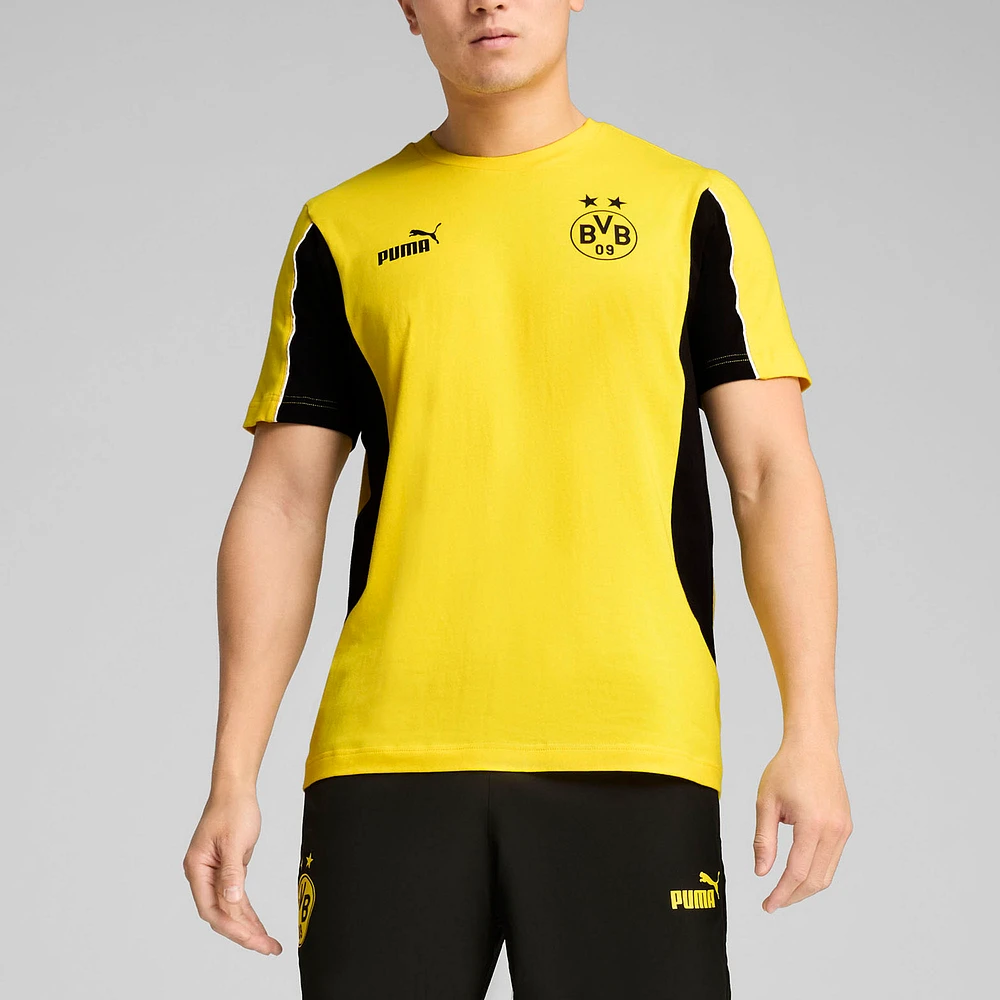 T-shirt jaune Puma Borussia Dortmund ftblARCHIVE pour homme