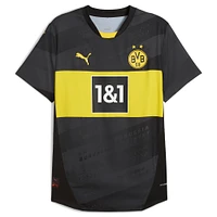 Men's Puma Black Borussia Dortmund 2024/25 Away Authentic Jersey