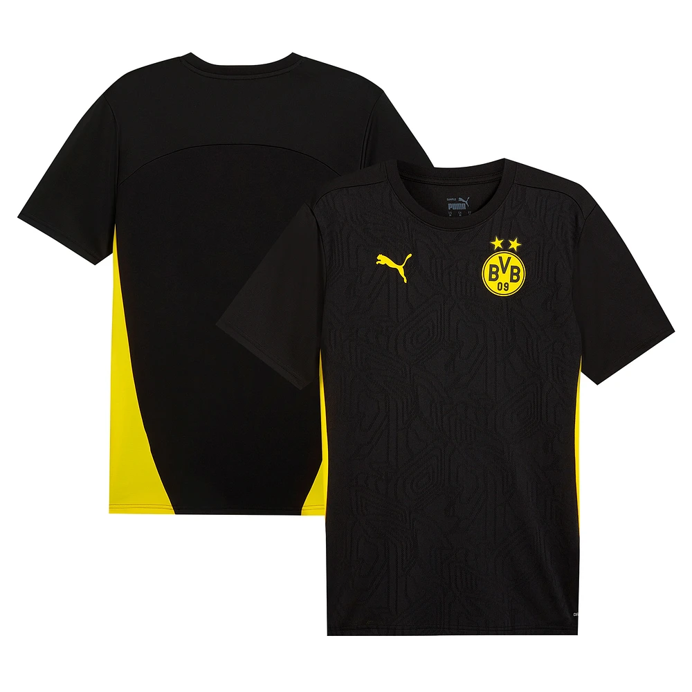 Men's Puma  Black Borussia Dortmund 2024/25 Training Jersey