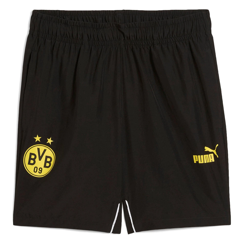 Men's Puma Black Borussia Dortmund ftblArchive dryCELL Shorts