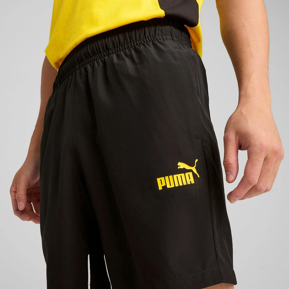 Men's Puma Black Borussia Dortmund ftblArchive dryCELL Shorts