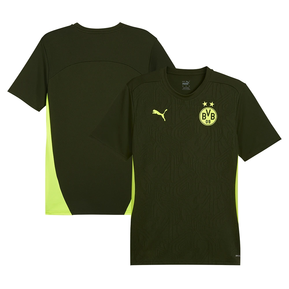 Maillot d'entraînement Puma vert Borussia Dortmund 2024/25 pour homme