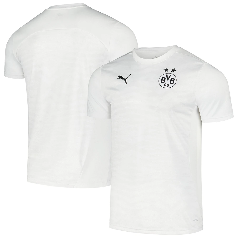 Men's Puma White Borussia Dortmund 2024/25 Pre-Match Jersey