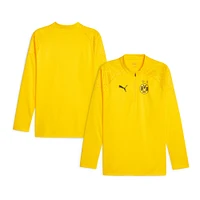 Men's Puma  Yellow Borussia Dortmund 2023/24 Quarter-Zip Training Top