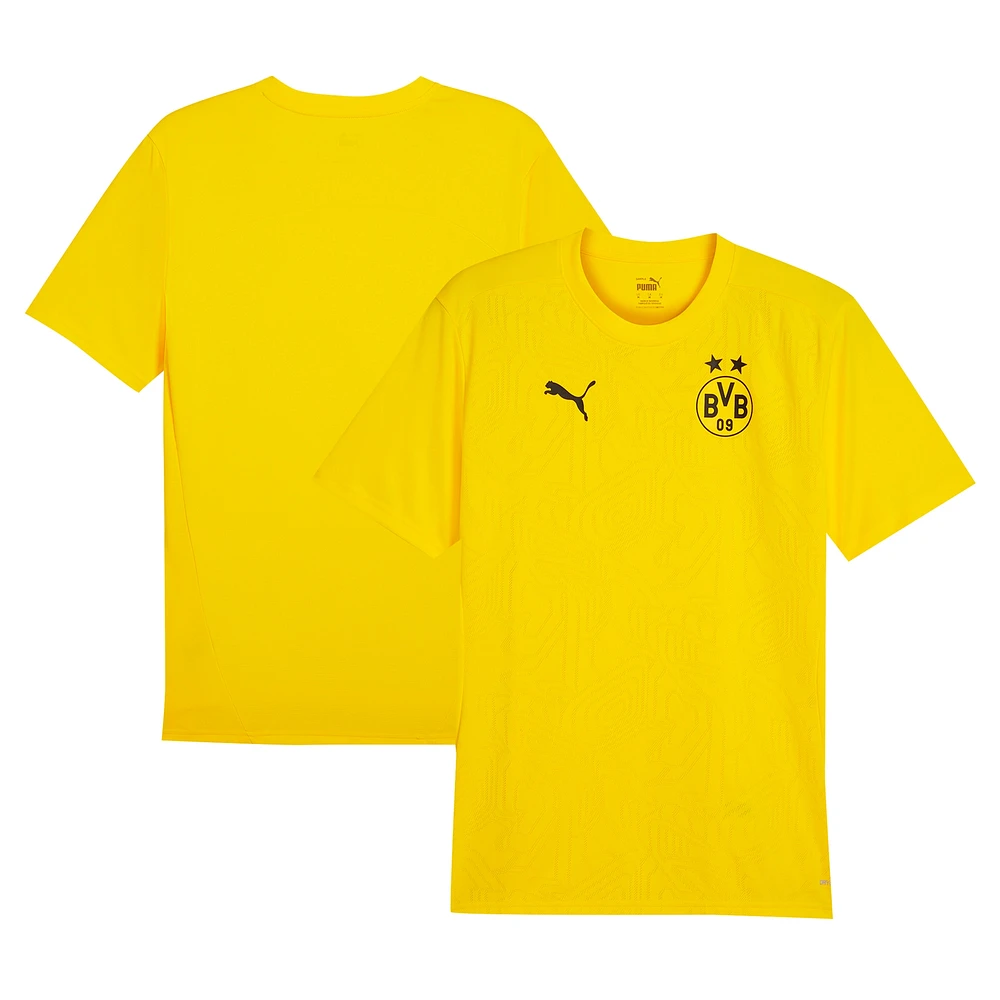 Men's Puma  Yellow Borussia Dortmund 2024/25 Training Jersey