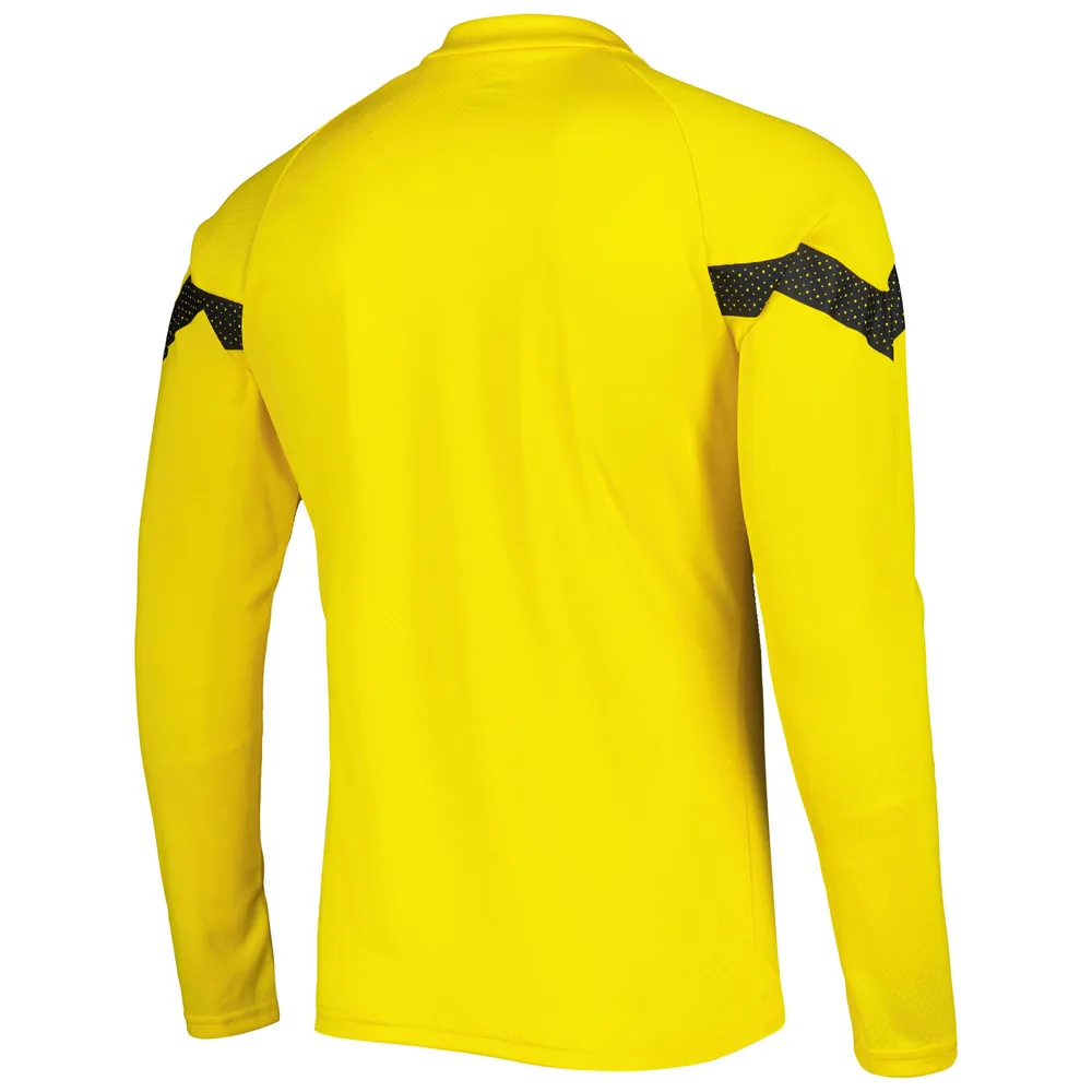 Haut d'entraînement Puma Borussia Dortmund Raglan DryCELL jaune pour homme