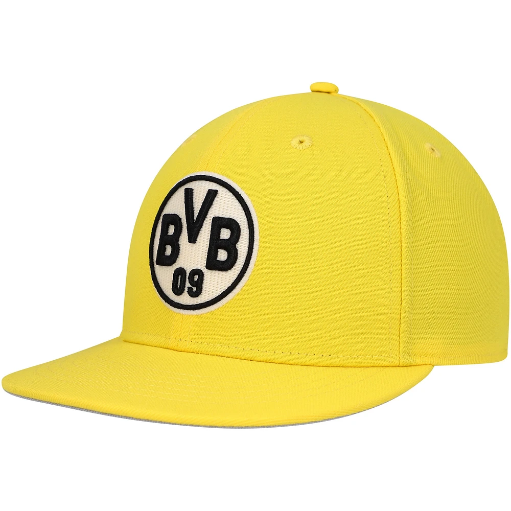 Men's Yellow Borussia Dortmund America's Game Snapback Hat