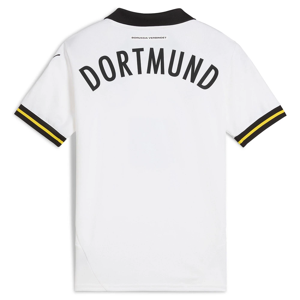 Youth Puma White Borussia Dortmund 2024/25 Third Replica Jersey