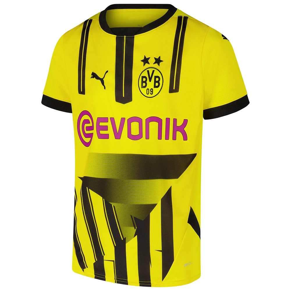 Youth Puma Yellow Borussia Dortmund 2024/25 Cup Replica Jersey