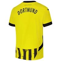 Youth Puma Yellow Borussia Dortmund 2024/25 Cup Replica Jersey