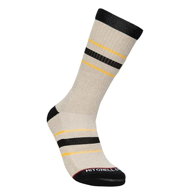 Chaussettes vintage Boston Bruins crème Mitchell & Ness