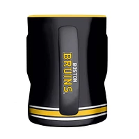 Tasse noire en relief des Bruins de Boston