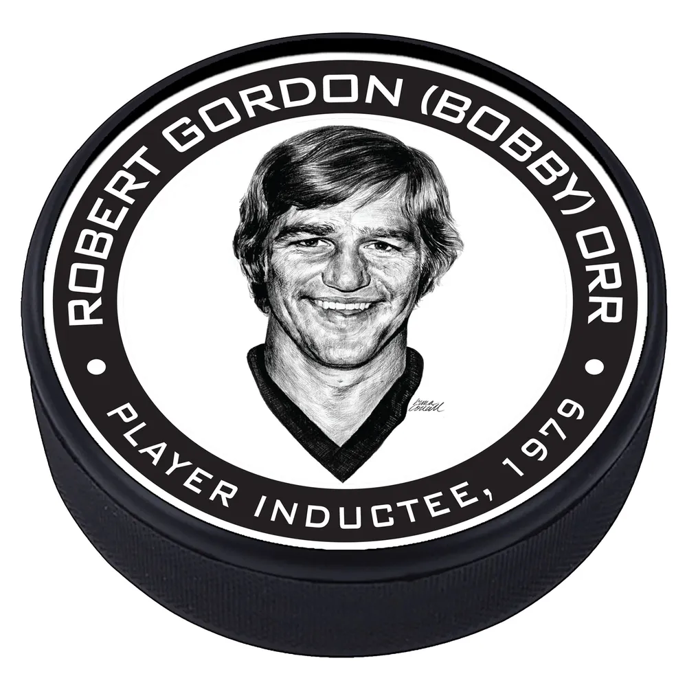 Bobby Orr Boston Bruins - Rondelle de hockey texturée Legends Line 1979