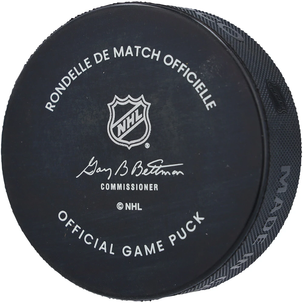 Bobby Orr Rondelle de jeu officielle du 100e anniversaire des Bruins de Boston dédicacée avec inscription « 8x Norris »