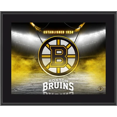 Boston Bruins 10.5" x 13" Horizontal Team Logo Sublimated Plaque