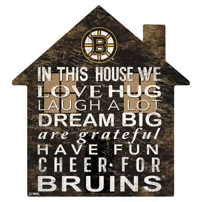 Boston Bruins 12'' Team House Sign