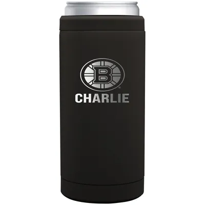 Boston Bruins 12oz. Personalized Stainless Steel Slim Can Cooler