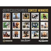 Calendrier mural Pucks & Pups 2022 des Bruins de Boston