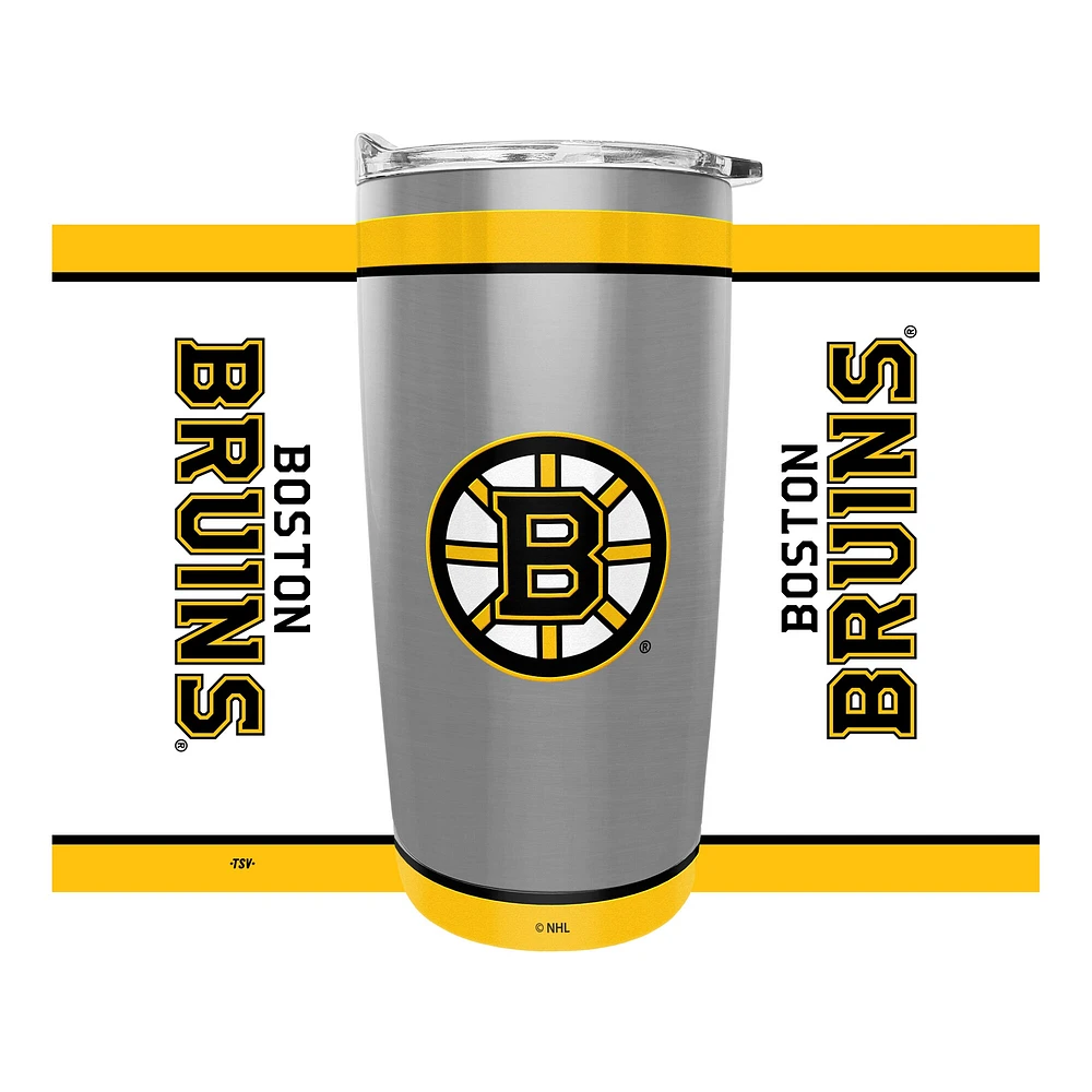 Boston Bruins 20oz. Stainless Steel Team Tumbler