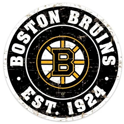 Boston Bruins 22'' Vintage Wall Sign