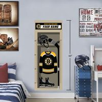 Boston Bruins - 24'' x 60'' Personalized Repositionable Growth Chart