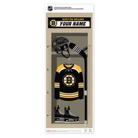 Boston Bruins - 24'' x 60'' Personalized Repositionable Growth Chart