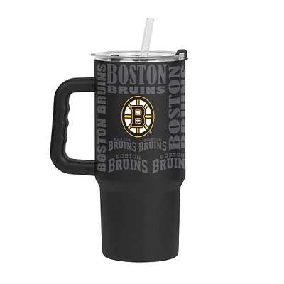 Verre à revêtement en poudre Replay de 24 oz des Bruins de Boston