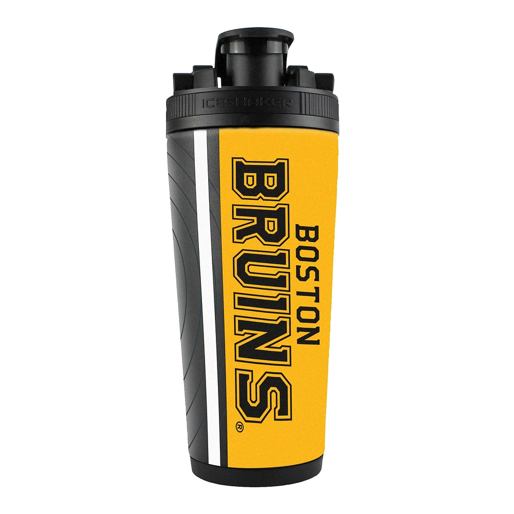 Bouteille shaker en acier inoxydable 4D de 26 oz des Bruins de Boston