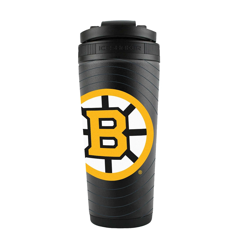 Bouteille shaker en acier inoxydable 4D de 26 oz des Bruins de Boston