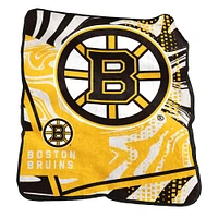 Couverture Raschel des Bruins de Boston 50'' x 60''