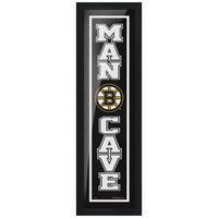 Boston Bruins 6'' x 22'' Man Cave Framed - Artwork