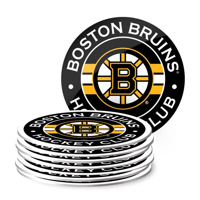 Bruins de Boston - Ensemble de 8 sous-verres