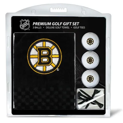 Boston Bruins Embroidered Golf Gift Set